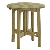 statafel sta tafel ronde tuintafel voor elke gelegenheid staat mooi in alle tuinen stevig hout FSC Gekeurd altijd recyclebaar.